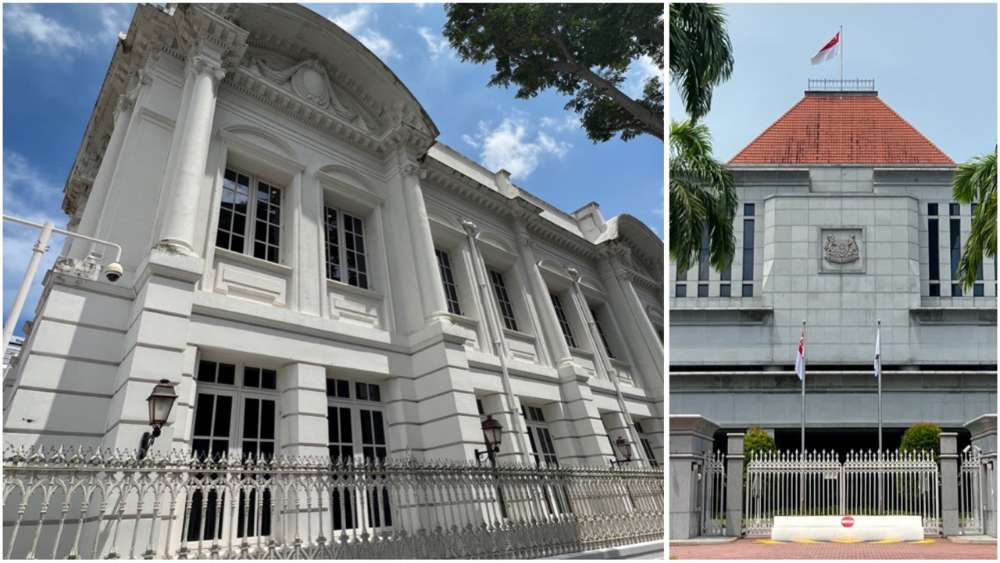 The Old Parliament House building in Singapore